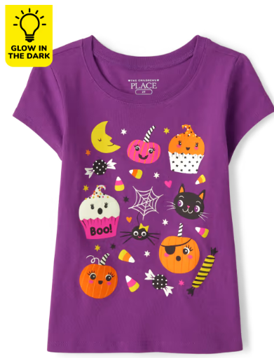 Purple Halloween Tee