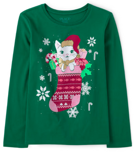 Christmas Kitty T-Shirt