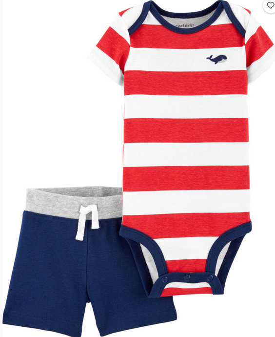 2-Piece Red & Blue Set