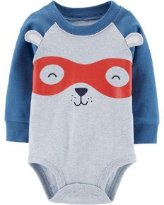 Blue Super Dog Onesie