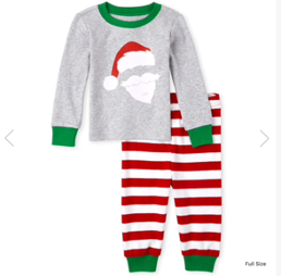 Candy Cane Stripe Christmas PJ's