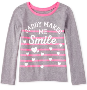 'Daddy Makes Me Smile' Tee