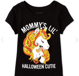 'Mommy's Lil' Halloween Cutie' Short Sleeve Tee