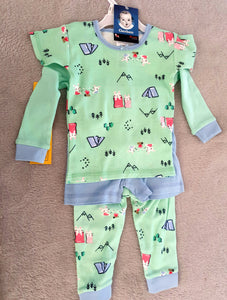 Green 'Sleep Under The Stars' 4-pc PJ set