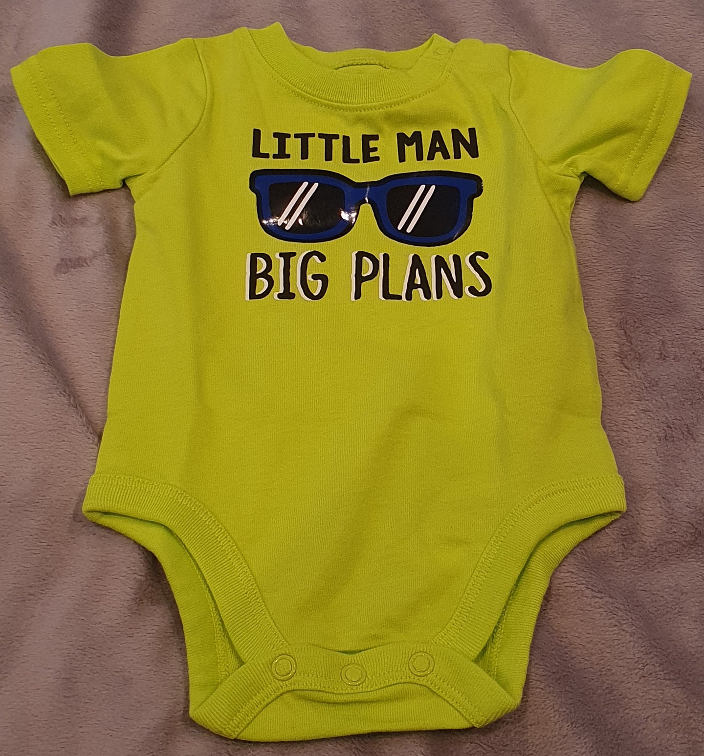 'Little Man Big Plans' Onesie