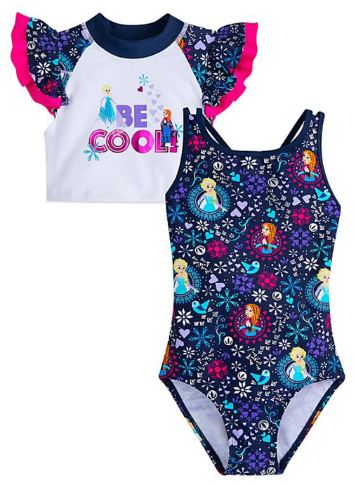 'Be Cool' Frozen Swimsuit and Swim Shirt