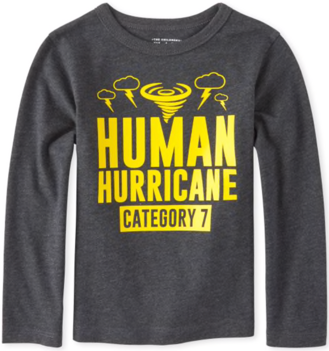 'Human Hurricane Category 7' Tee