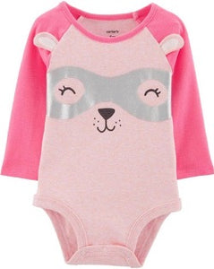 Pink Super Dog Onesie