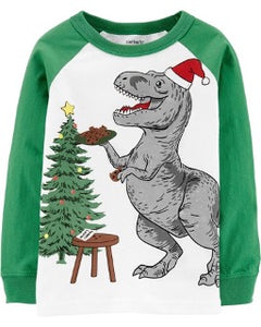 T-Rex Christmas Tee