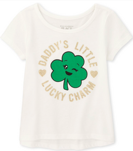 BABY & TODDLER 'Daddy's Little Lucky Charm' Tee