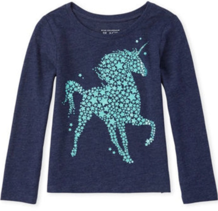 Glitter Unicorn Tee