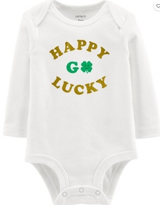 'Happy Go Lucky' Onesie