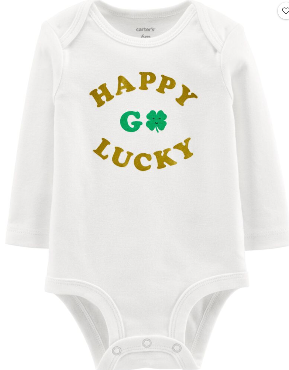 'Happy Go Lucky' Onesie