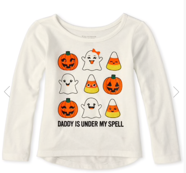 BABY 'Daddy Is Under My Spell' Halloween Tee