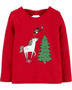 Unicorn Christmas Tee