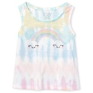 Tie Dye Rainbow Tank Top