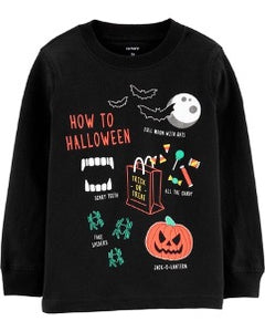 TODDLER "How to Halloween" Tee