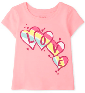 TODDLER Pink Love Tee