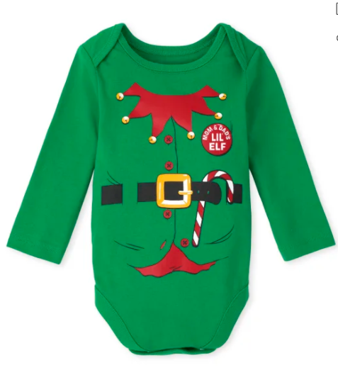 'Mom & Dad's Lil Elf' Onesie