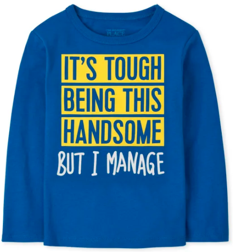 'It's Tough Being This Handsome' Tee