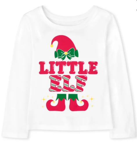 Girl Little Elf Tee