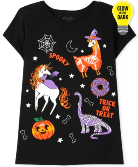 TODDLER & KID Girl Halloween Tee