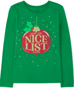 'Made the Nice List' Tee