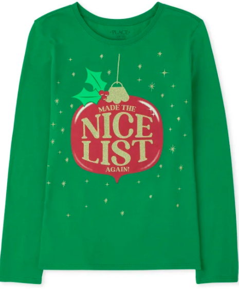 'Made the Nice List' Tee