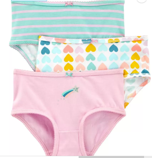 3-pk Cotton Undies