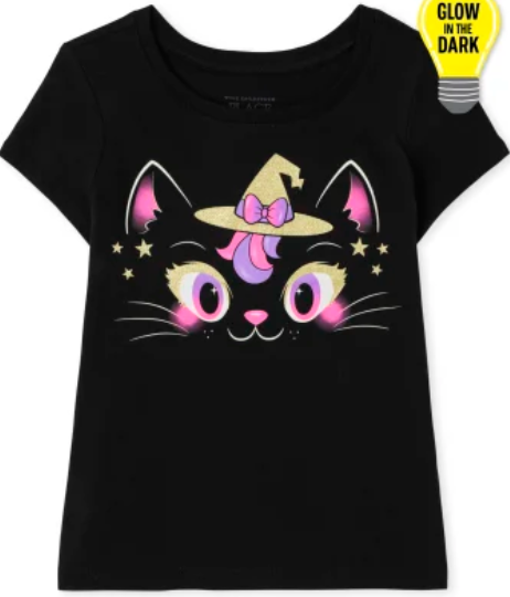 Cute Kitty Halloween Tee