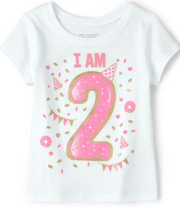 'I Am 2' Birthday Tee