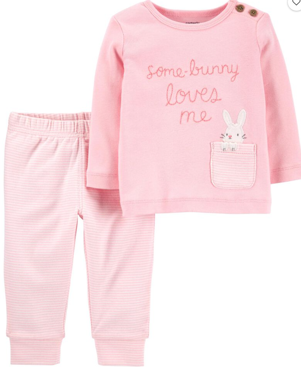 BABY 'Some Bunny Loves Me' Outfit