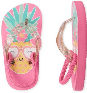 Pineapple Flip Flops