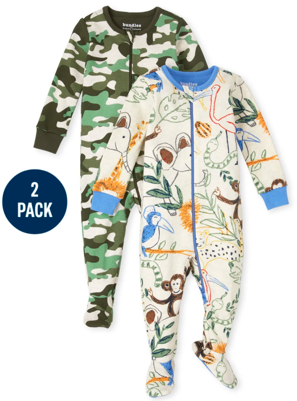 Boys 2pk Cotton PJ's