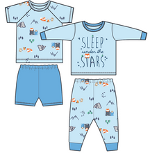 Blue 'Sleep Under The Stars' 4-pc PJ set