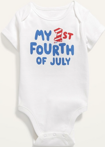 My 1st Fourth of July Onesie