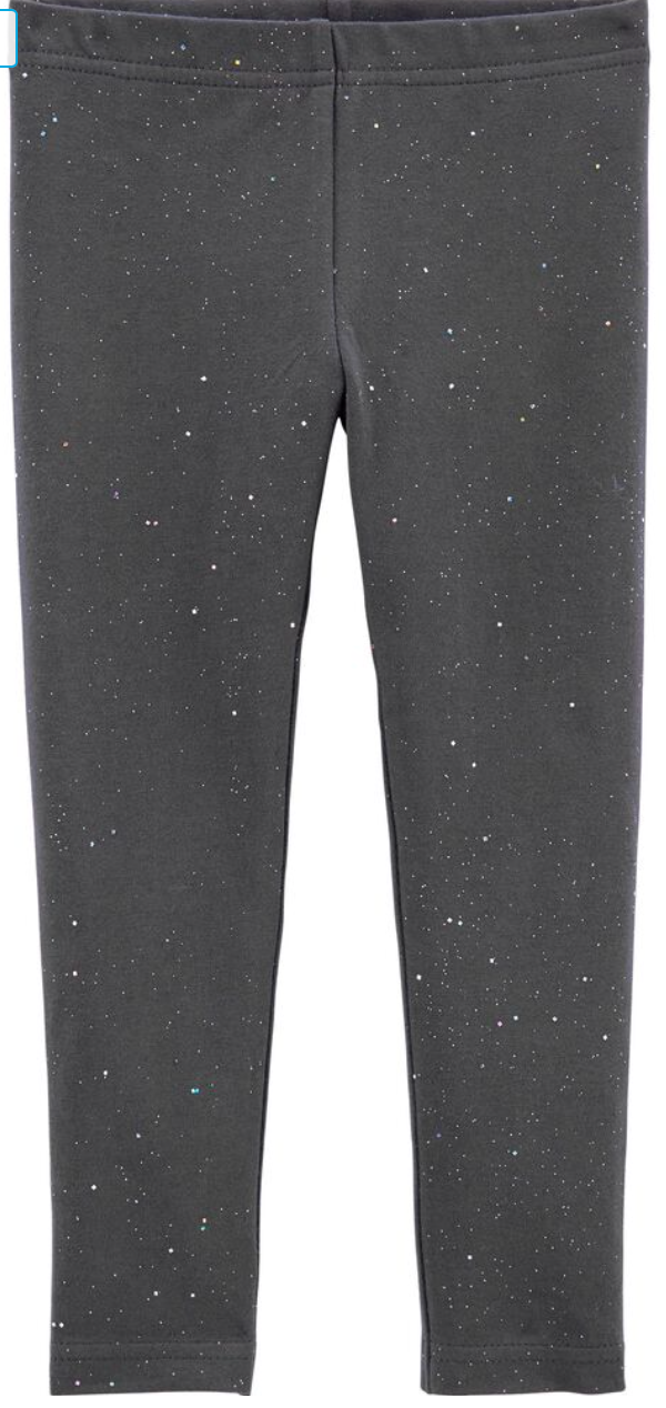 Grey Glitter Pants