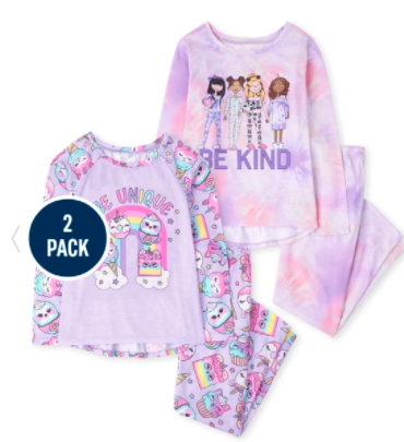 4pc 'Be Kind' PJ Set