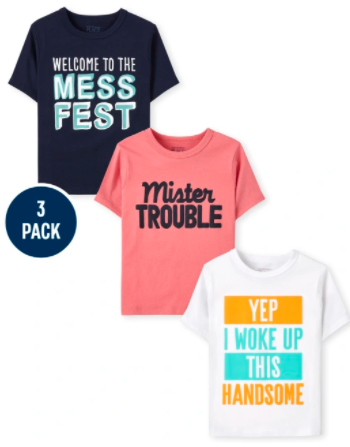 3pk Funny Tees