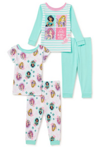 Disney Princess 4pc PJ Set