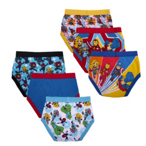 6pk Avengers Brief Undies