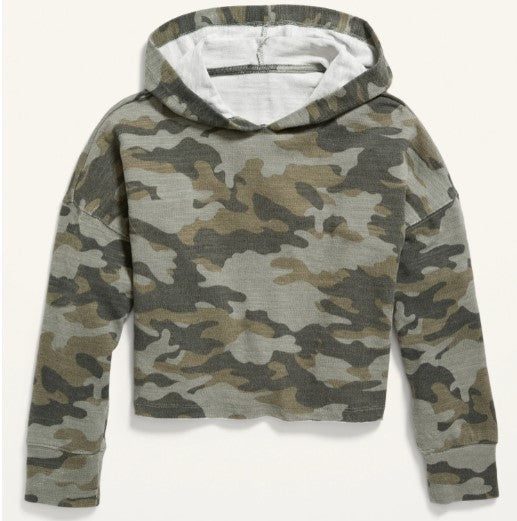 Camo Pull Over Hoodie