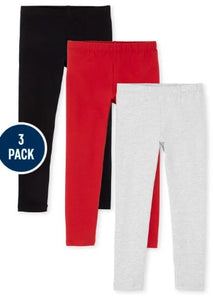 3pk Long Leggings