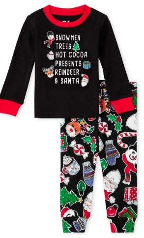 Holiday Magic 2pc PJ set