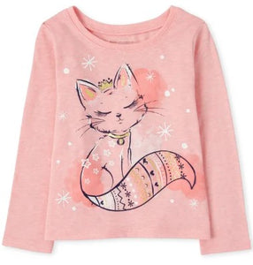 Winter Kitty Tee