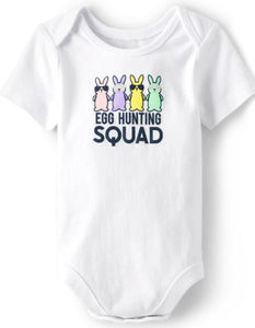 Egg Hunting Squad Onesie